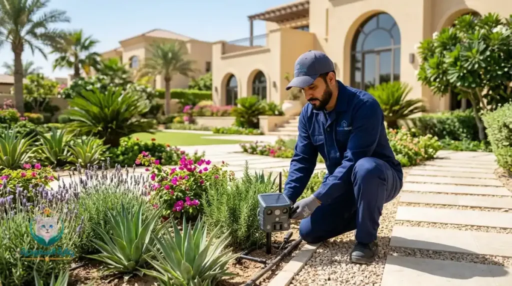 إبعاد القطط الضالة