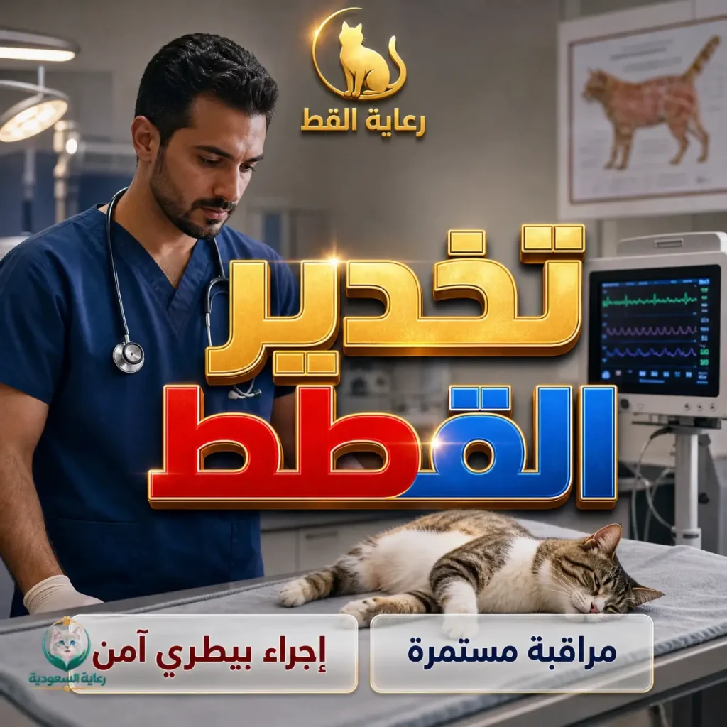 تخدير القطط