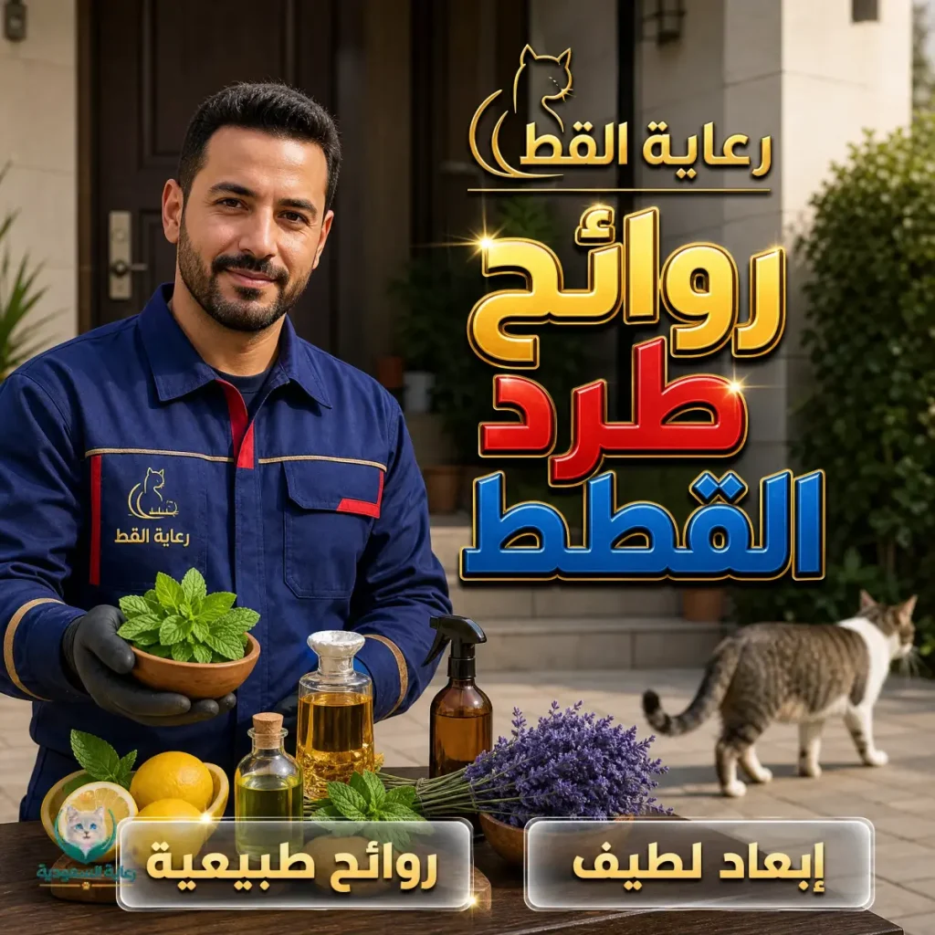روائح طرد القطط