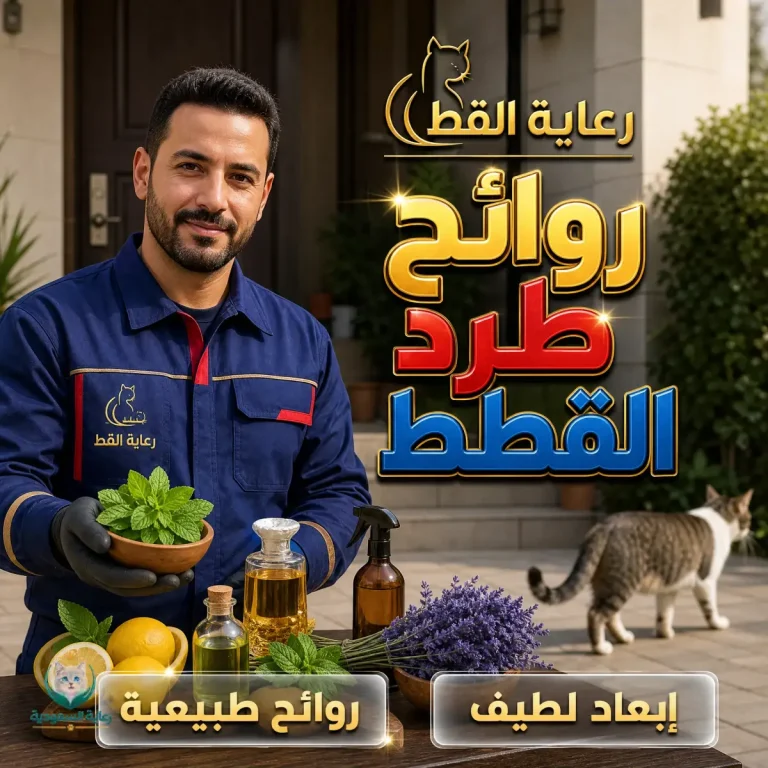 روائح طرد القطط