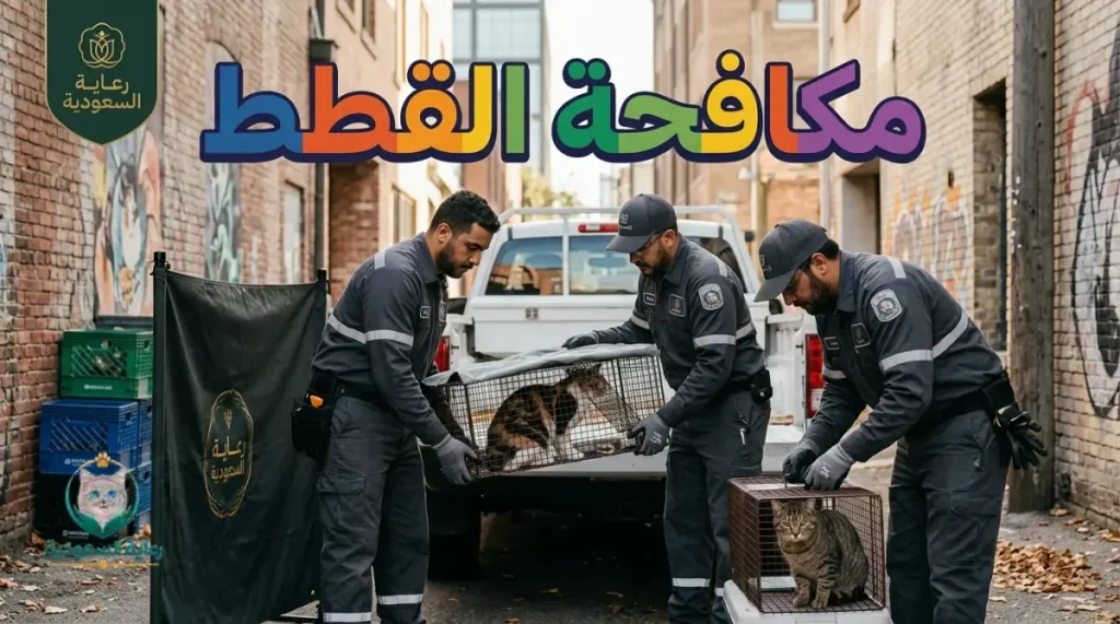 مكافحة القطط بالرياض