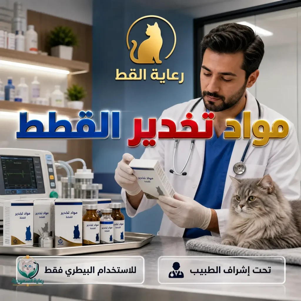 مواد تخدير للقطط
