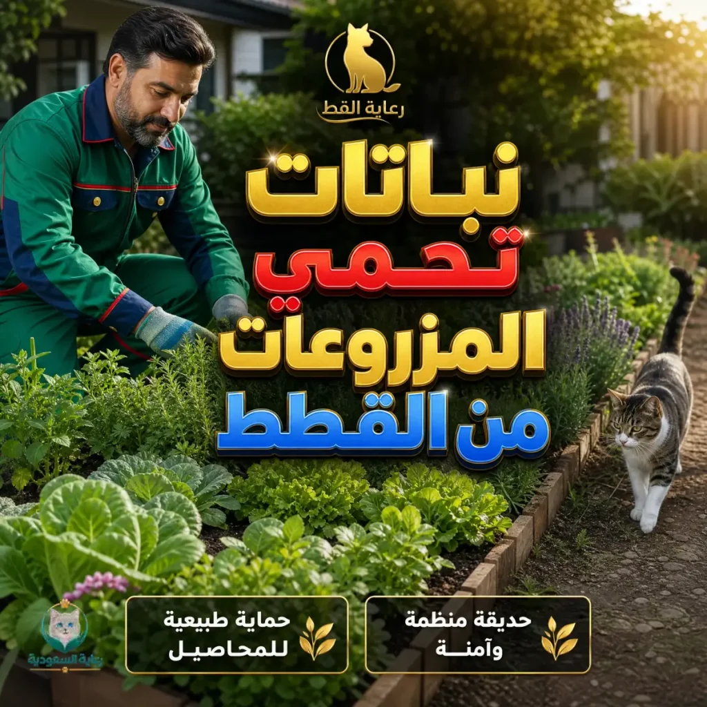 نباتات تحمى المزروعات من القطط