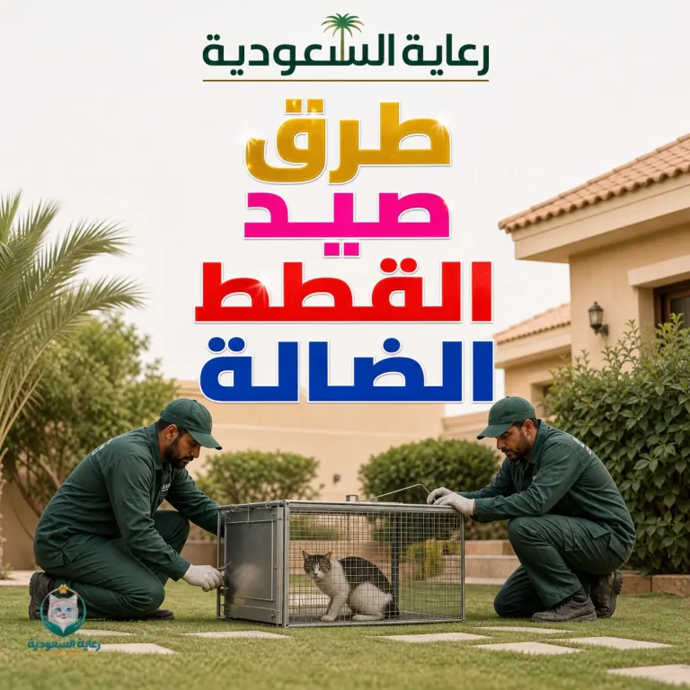 طرق صيد القطط الضالة بالرياض