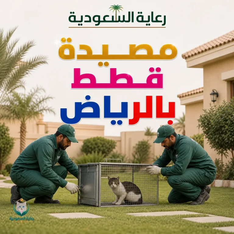 مصيدة قطط بالرياض